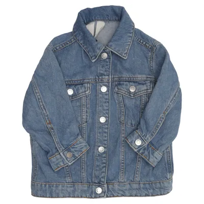 Jeansjacka (Blå) från Arket Viskos, Bomull