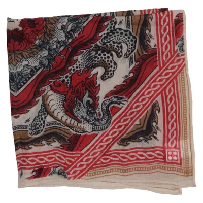 Halstuch (Rot, Beige, Mehrfarbig) von Friendly Hunting Kaschmir