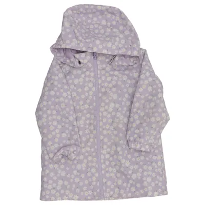 Regnjakke (Lilla, Hvid) fra Lindex Kids Polyester