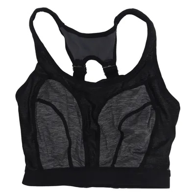 Sports bra (Black, Gray) from Bravissimo Cotton, Elastane, Polyamide, Polyester