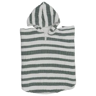 Bath cape (Green, White) from Done by Deer
