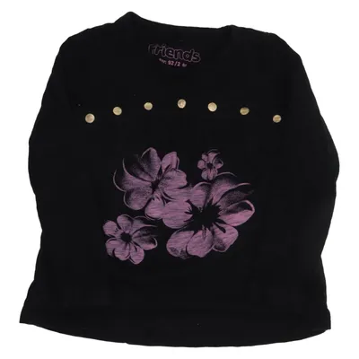 Långärmad t-shirt (Grå, Rosa) från Friends Bomull