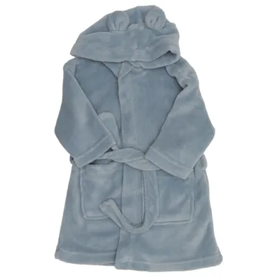 Bathrobe (Blue) from Hemley Polyester
