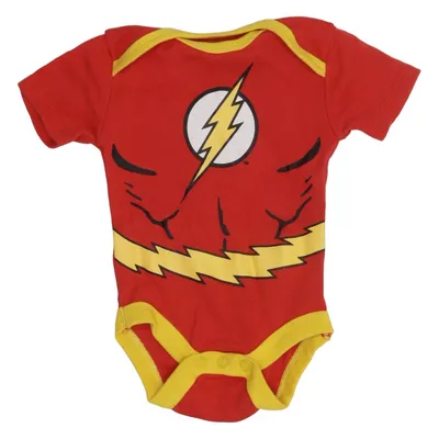 Romper (Rood, Geel) van Justice League Katoen, Polyester