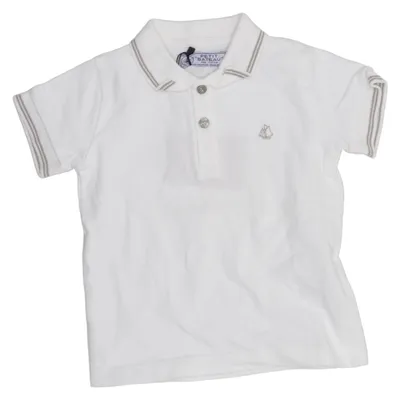 Polo shirt (White) from Petit Bateau Cotton