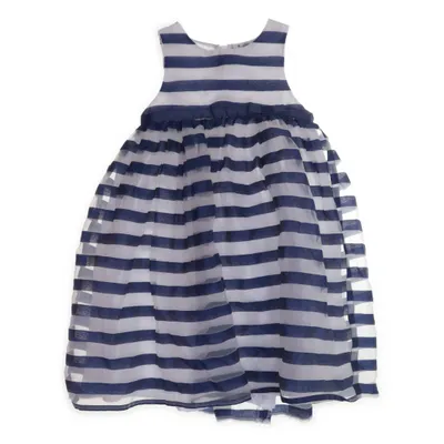 Jurk (Wit, Blauw) van Topolino Polyester