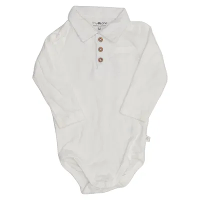 Body (Hvid) fra Tiny One Bomuld, Elastan