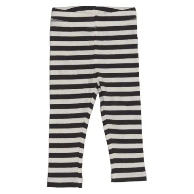 Leggings (Black, White) from Tiny One Elastane, Organic cotton