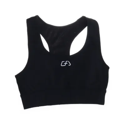 Sports bra (Black) from Gym Aesthetics Elastane, Polyamide