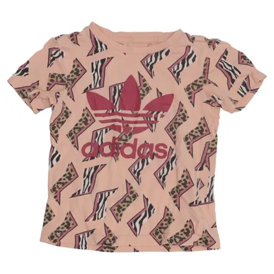 T-shirt (Pink, Multicolored) from Adidas Originals Cotton