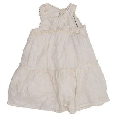 Jurk (Wit) van Koton Baby Katoen, Metallvezel