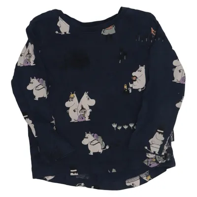 Long sleeve T-shirt (Blue, Multicolored) from Moomin by Lindex Cotton
