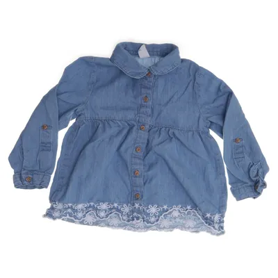 Denim shirt (Blue) from Topolino Cotton