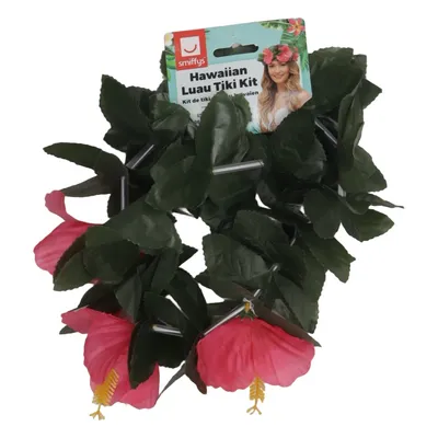 Costume accessories (Hawaiian Luau Tiki Kit) from Smiffy's