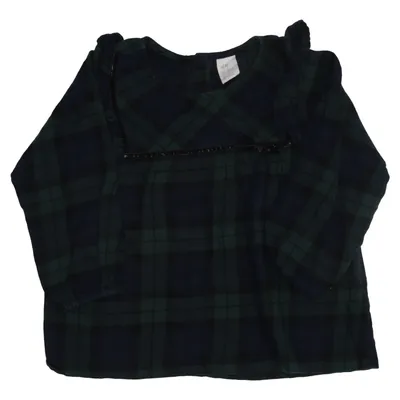 Robe (Bleu, Vert) de H&M Baby Coton