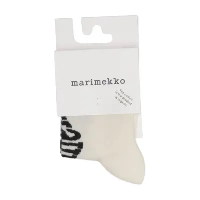 Socks (White, Black) from Marimekko Cotton, Elastane, Polyamide