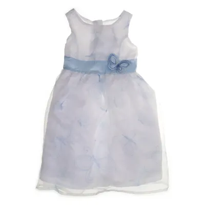 Bloemenmeisjes jurk (Wit, Blauw) van BPC Polyester