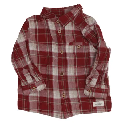 Flannel shirt (Red, Beige) from Newbie by KappAhl