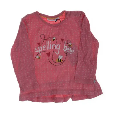 Lange mouwen shirt (Roze, Meerkleurig) van Liegelind Katoen, Elastaan
