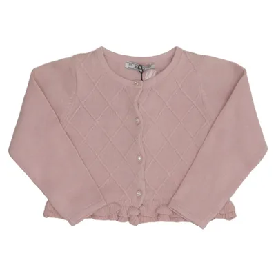 Cardigan (Rose) de Mayoral Coton, Élasthane, Polyamide
