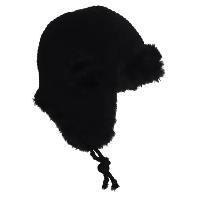 Chapeau de trappeur (Noir) de Börjesson Acrylique, Polyester