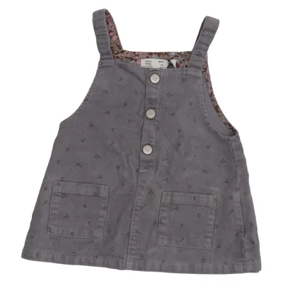 Dungaree dress (Gray) from Zara Baby Cotton