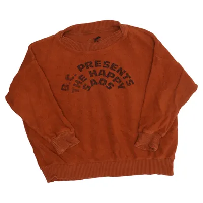 Sweatshirt (Brown) from Bobo Choses Elastane, Organic cotton