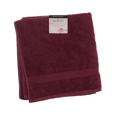 Handdoek (Lila) van Pourtous Katoen