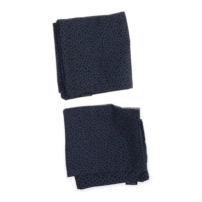 Housse de coussin (Gris, Bleu) de Gripsholm Coton