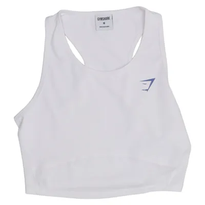 Brassière (Blanc) de Gymshark Élasthane, Polyester