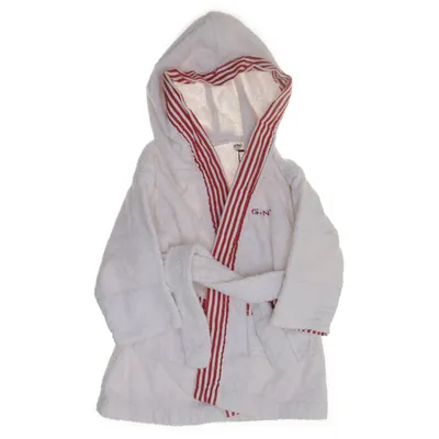 Bathrobe (Red, White) from GANT Home Cotton