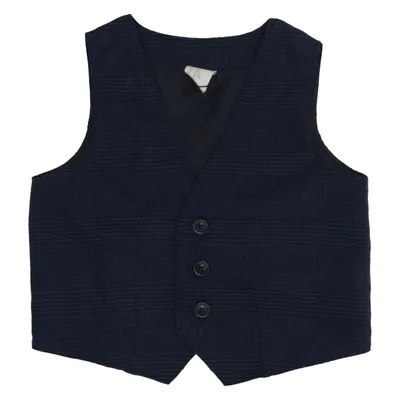 Gilet de costume (Bleu) de H&M Élasthane, Polyester, Viscose