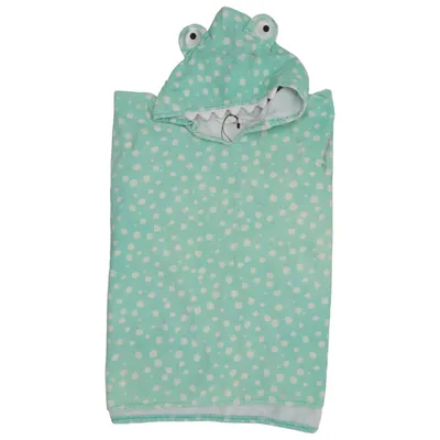 Bath cape (Green, White) from H&M Cotton