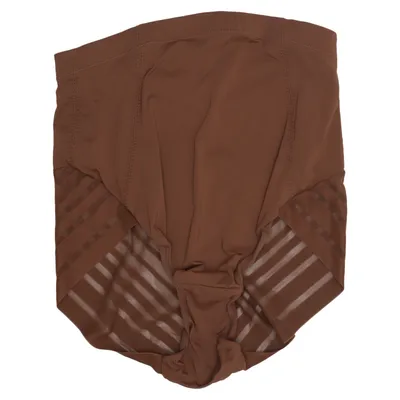 Bas de vêtement sculptant (Marron) de Sloggi Coton, Élasthane, Polyamide