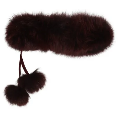 Collar (Purple) from Vintage Fox fur