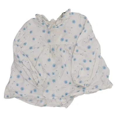 Blouse (Blanc, Bleu) de Caramel Baby & Child Coton