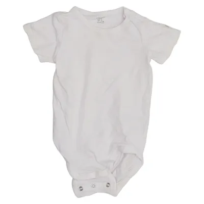 Body (Vit) från Lindex Baby Bomull, Elastan