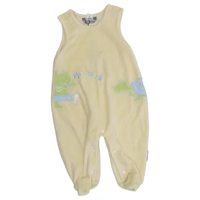 Barboteuse (Jaune) de Jacky Baby Coton, Polyester