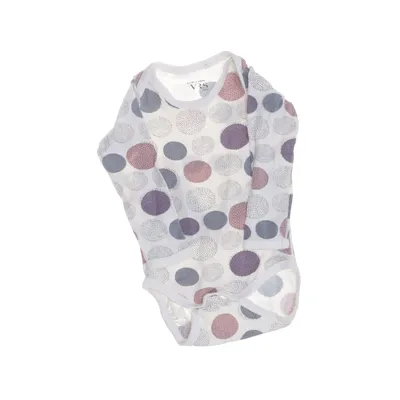 Body (Vit, Flerfärgad) från VRS Mini Elastan, Ekologisk bomull