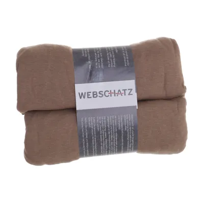 Fitted sheet (Brown) from Webschatz