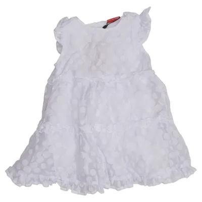 Dress (White) from Salt and Pepper Cotton, Polyester