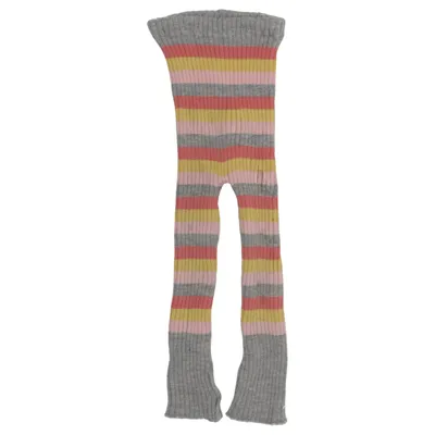Leggings (Gray, Pink, Yellow) from Nøstebarn Wool
