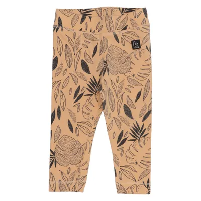 Leggings (Beige, Black) from Kaxs by KappAhl Cotton, Elastane