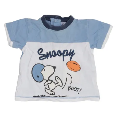 T-shirt (Bleu, Blanc, Multicolore) de Snoopy Coton