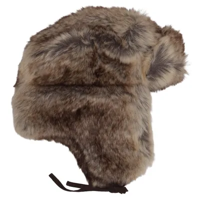 Trapperhat (Brun) fra Mil-tec Akryl, Polyester