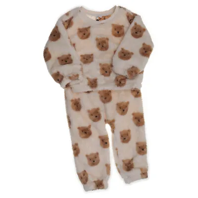 Set (Beige, Brown) from Gap Polyester