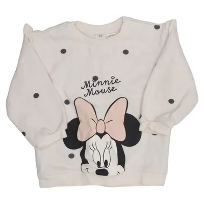 Sweatshirt (Blanc, Multicolore) de H&M Kids x Disney Coton, Élasthane, Polyester