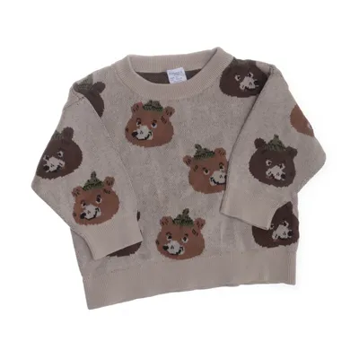 Sweater (Beige, Brun, Grøn) fra Lindex Kids Bomuld