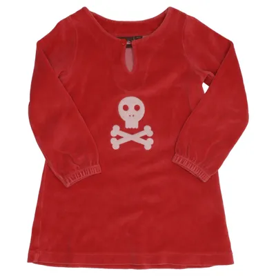 Dress (Red) from Mei Cotton, Polyester