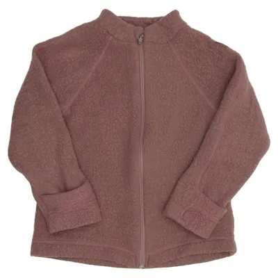 Veste polaire (Rose) de Mikk-line Laine de mouton, Polyester